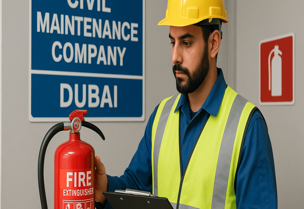 Civil Maintenance Company in Dubai and Fire Safety Essentials